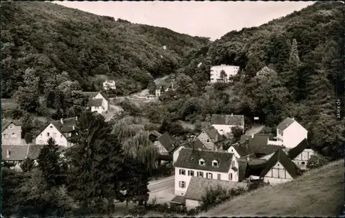 Ansichtskarte Bensheim Panorama-Ansicht - Hochstädter  1962