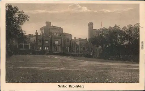 Ansichtskarte Babelsberg-Potsdam Schloß 194