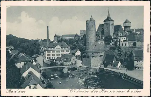Ansichtskarte Bautzen Budyšin Alte Wasserkunst 1926