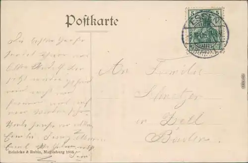 Ansichtskarte Essen (Ruhr) Terrasse - Parkrestaurant 1905 