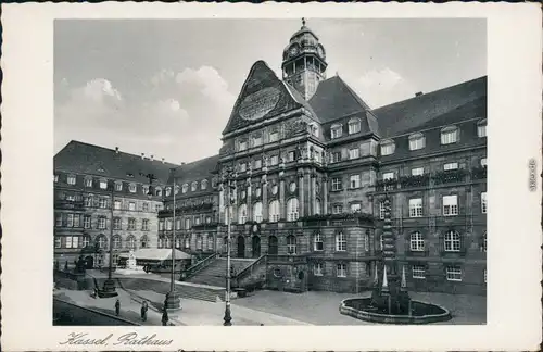 Ansichtskarte Kassel Cassel Rathaus 1965