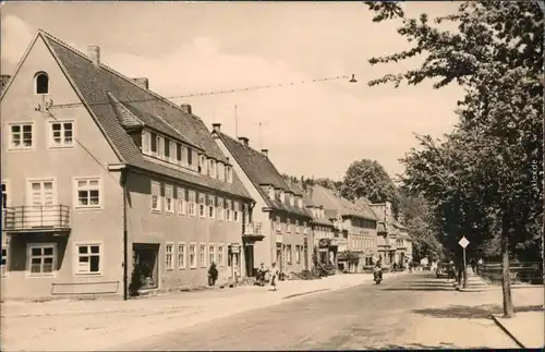 Berggießhübel-Bad Gottleuba-Berggießhübel Straßenansicht xx 1960