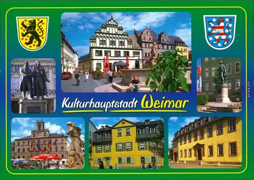 Ansichtskarte Weimar Stadtteilansichten 1995