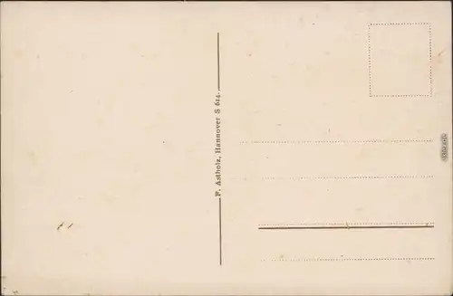 Ansichtskarte Hannover Tiergarten mit Hirschen 1922