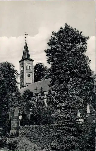 Ansichtskarte Quickborn Kirche 1968