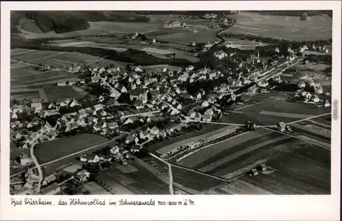 Ansichtskarte Bad Dürrheim Flugbild 1965