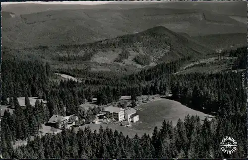 Ansichtskarte Freudenstadt Luftbild - Schmelzles Höhenhotel 1957