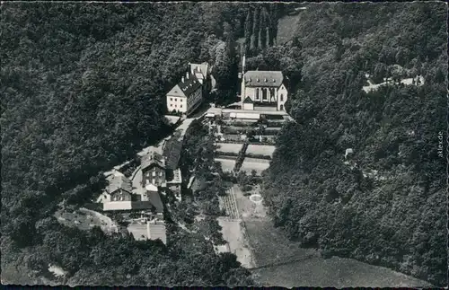 Ansichtskarte Marienthal-Geisenheim Luftbild - Kirche 1956