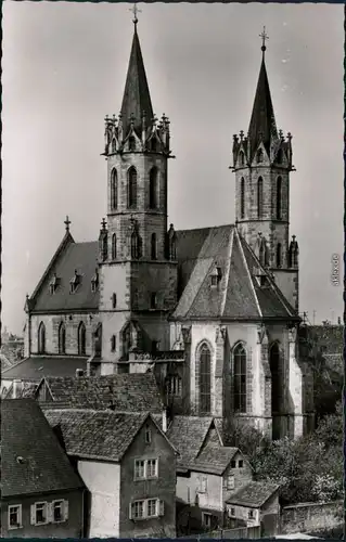 Ansichtskarte Ladenburg (Neckar) St. Galluskirche 1960