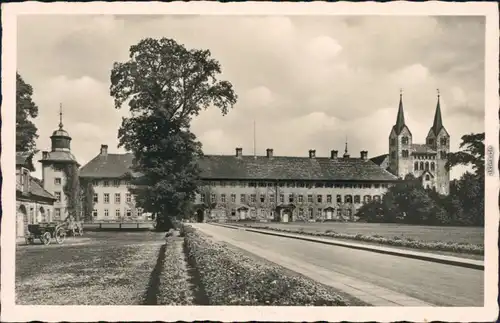 Ansichtskarte Höxter (Weser) Schloß Corvey und ehem. Reichsabtei 1960