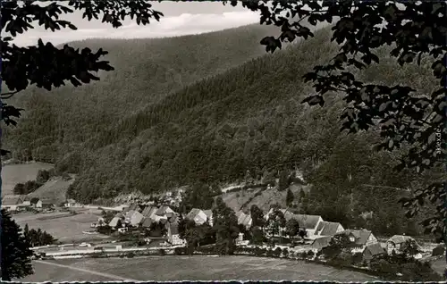 Ansichtskarte Sieber (Herzberg am Harz) Panorama-Ansicht 1955