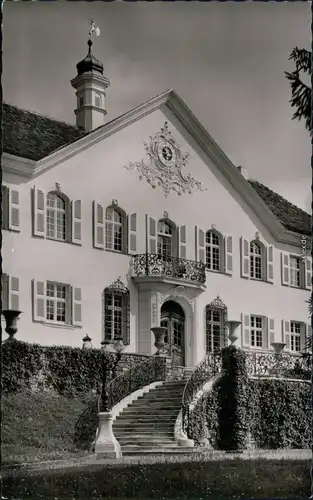 Ansichtskarte Obereggenen-Schliengen Schloss Bürgeln 1962