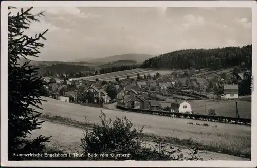 Ansichtskarte Engelsbach Blick vom Querberg 1937 