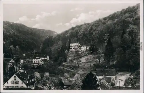 Ansichtskarte Auerbach (Bergstraße) Blick auf die Straße 1932 