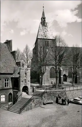 Mölln (Schleswig-Holstein) St. Nicolai Kirche Gerichtslaube 1964