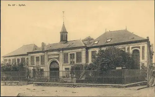 Ansichtskarte Rethel Rethel Spital 1918