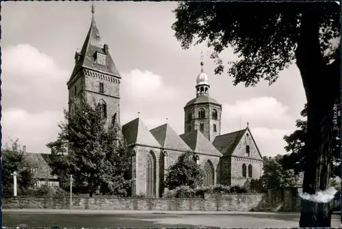 Ansichtskarte Hameln Münsterkirche 1965