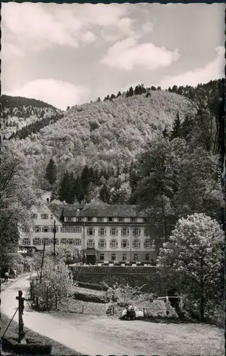 Ansichtskarte Renchtal Thermalbad Sulzbach 1961