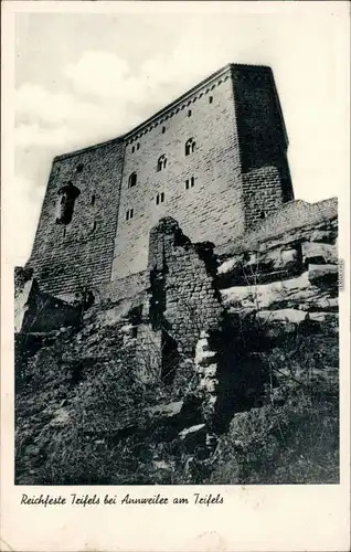 Ansichtskarte Annweiler am Trifels Reichsburg/Ruine Trifels 1960