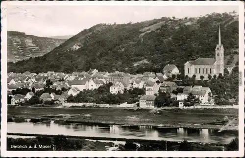 Ansichtskarte Dieblich Panorama-Ansicht 1966