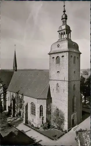 Ansichtskarte Buchen (Odenwald) Kath. Kirche 1960