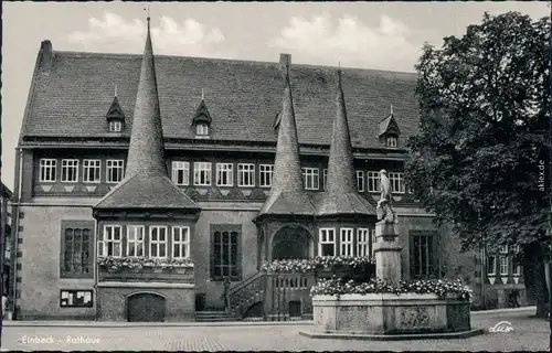 Ansichtskarte Einbeck Rathaus 1960