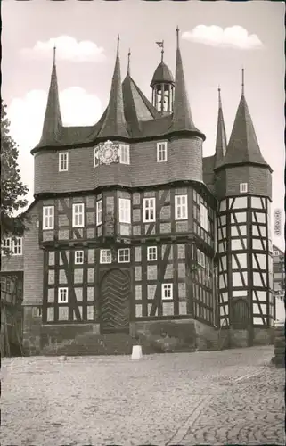 Ansichtskarte Frankenberg (Eder) 10-türmiges Rathaus 1960