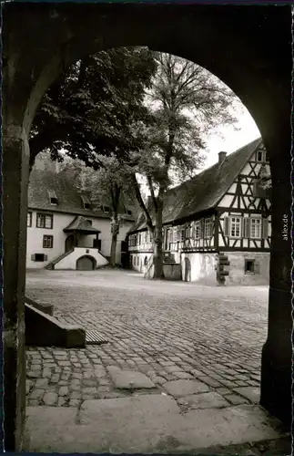 Ansichtskarte Michelstadt Kellereihof 1960