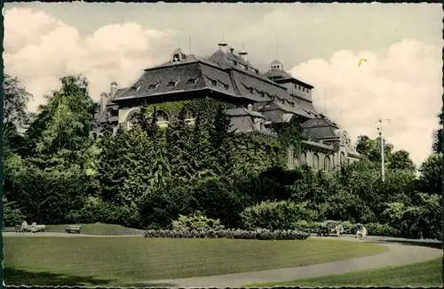 Ansichtskarte Mönchengladbach Partie an der Kaiser Friedrich Halle 1959 