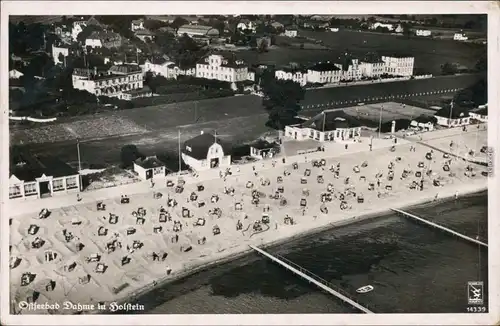 Ansichtskarte Dahme (Holstein) Luftbild aus 80 m b Grömitz 1935