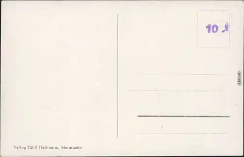 Ansichtskarte Mannheim Gesamtansicht 1932