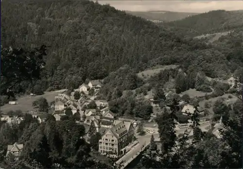 Ansichtskarte Treseburg Panorama-Ansicht 1969
