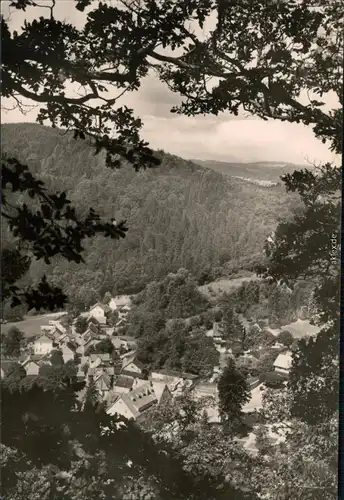 Ansichtskarte Treseburg Panorama-Ansicht 1971