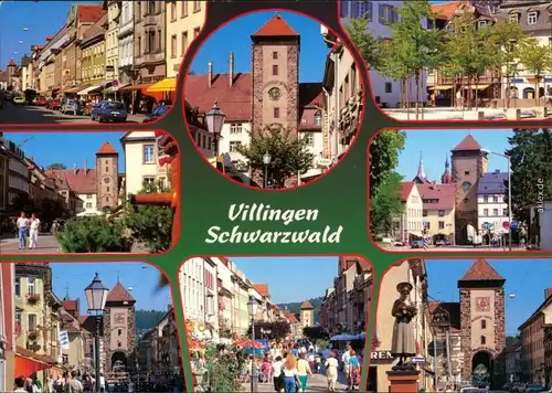 Ansichtskarte Villingen-Villingen-Schwenningen Stadtansichten 1993