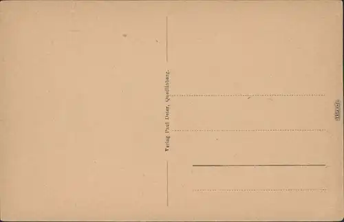 Ansichtskarte Quedlinburg Straßenpartie - Kloppstocks Geburtshaus 1926 