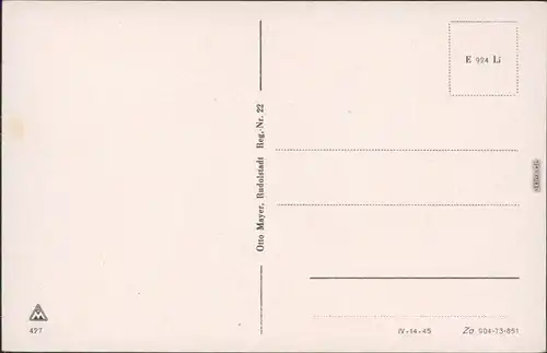 Ansichtskarte Bad Kösen Gradierwerk 1951