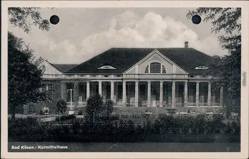 Ansichtskarte Bad Kösen Kurmittelhaus 1951