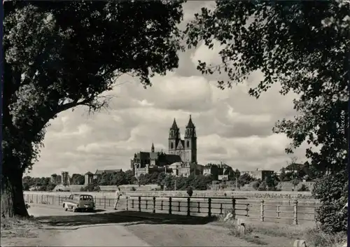 Ansichtskarte Altstadt-Magdeburg Dom 1971