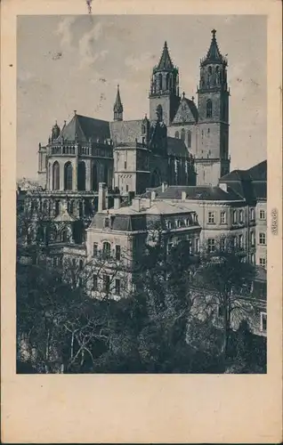 Ansichtskarte Altstadt-Magdeburg Dom 1904