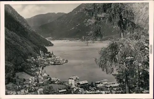 Ansichtskarte Hallstatt Panorama-Ansicht 1939