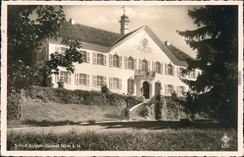 Ansichtskarte Obereggenen-Schliengen Schloss Bürgeln 1941