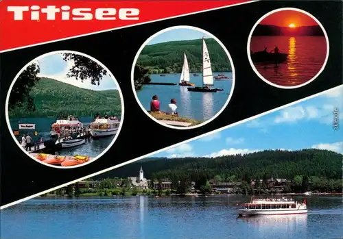 Titisee-Neustadt Titisee: Bootsverleih-Rundfahrten Winterhalder 1978