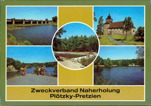 Plötzky-Schönebeck Pretziener Wehr,Pretzien,Kirche,Steinbruchsee-Tiefer g1989