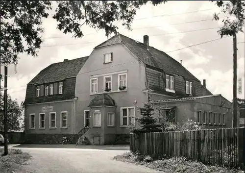Schöna-Coswig LK Meißen Gasthof, FDGB-Vertragshaus, OT Schöna 1976
