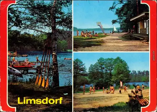 Ansichtskarte Limsdorf-Storkow (Mark) Springsee 1984/1984 