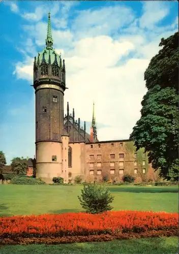 Lutherstadt Wittenberg Schloss und Evangelische Schloßkirche 1969