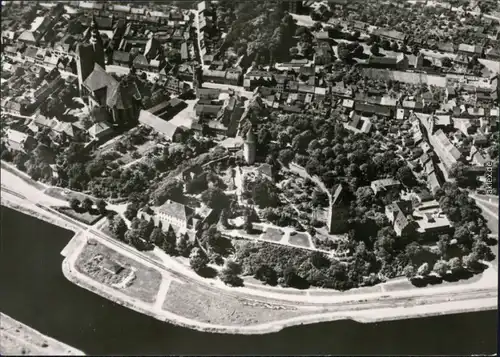 Ansichtskarte Tangermünde Luftbild 1977