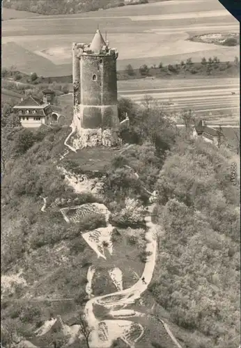 Ansichtskarte Bad Kösen Burg Saaleck 1977