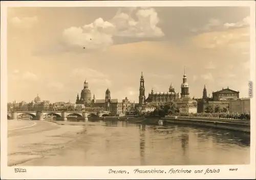 Innere Altstadt-Dresden Panorama-Ansicht,  Dresdner   1956 Walter Hahn:10817