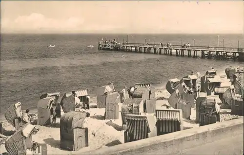 Ansichtskarte Kühlungsborn Seebrücke 1964